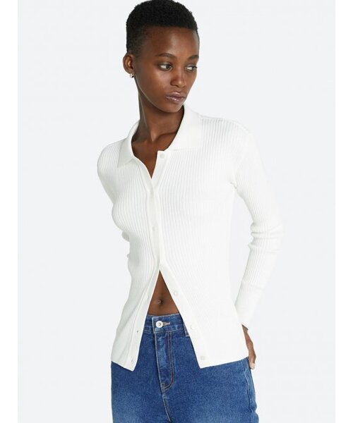 HAVELESS(ハブレス)の「LINDA MODAL-BLEND CARDIGAN WHITE(ニット/セーター・レディース・その他・FREE)」の3枚目の写真