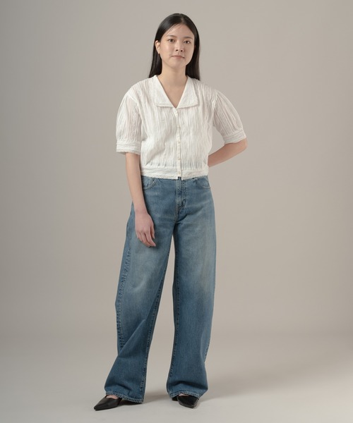 Levi's(リーバイス)の「Levi's/リーバイス BLUETAB(TM) BANDIT ブラウス(シャツ/ブラウス・レディース・ホワイト・M/S/XS)」の6枚目の写真