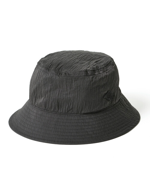 DANTON（ダントン）の「NYLON TAFFETA BUCKET HAT（ハット・レディース・ピンク系その他/チャコール/ブラック・F）」の3枚目の写真