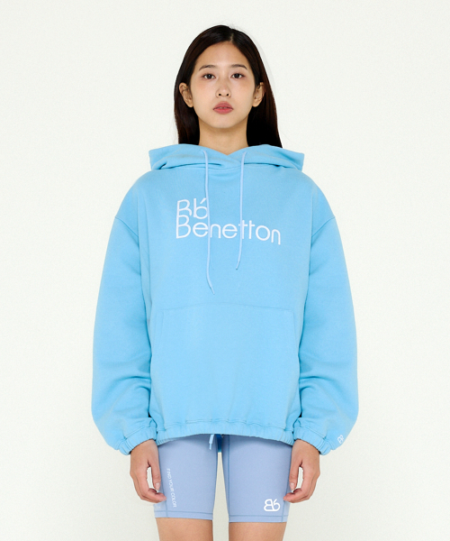Bb' BENETTON(ビーフラットベネトン)の「ビビタイポフード (Sky Blue)(パーカー・レディース・その他・M/L)」の4枚目の写真