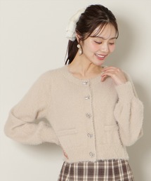 WILLSELECTION | リボンボタンフェザーカーディガン(カーディガン/ボレロ)