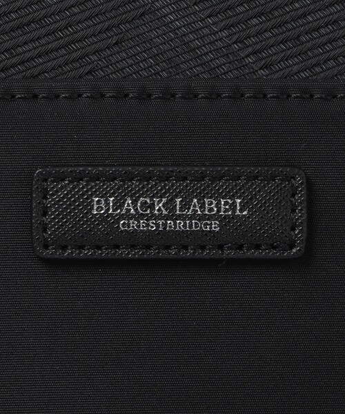 BLACK LABEL CRESTBRIDGE（ブラックレーベル・クレストブリッジ）の「ナイロンコンビカルゼシャドークレストブリッジチェックビジネスバックパック（バックパック/リュック・メンズ・ブラック/ネイビー・FREE）」の5枚目の写真