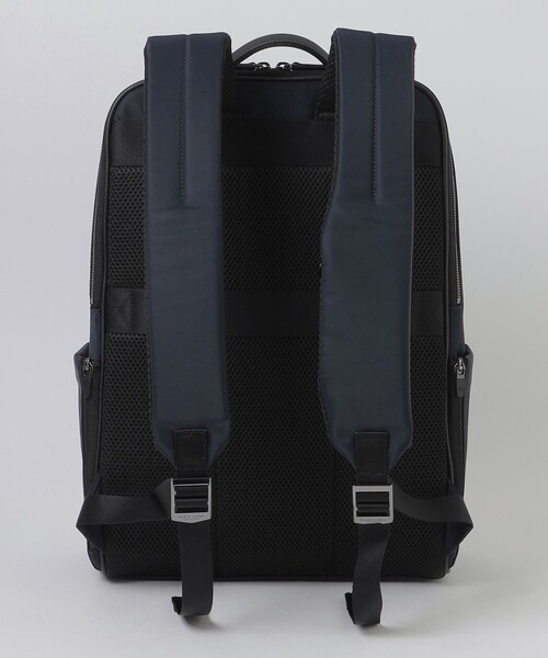 BLACK LABEL CRESTBRIDGE（ブラックレーベル・クレストブリッジ）の「ナイロンコンビカルゼシャドークレストブリッジチェックビジネスバックパック（バックパック/リュック・メンズ・ブラック/ネイビー・FREE）」の9枚目の写真