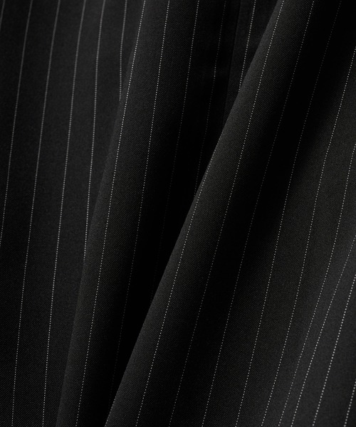 Alfred Alex（アルフレッドアレックス）の「【Alfred Alex】ウールライク ルーズシルエット ダブルテーラードジャケット【セットアップ対応】（テーラードジャケット・メンズ・ブラック系/スミクロ/スモークグレー/グレー・L/M/S）」の14枚目の写真