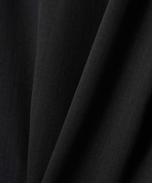 Alfred Alex（アルフレッドアレックス）の「【Alfred Alex】ウールライク ルーズシルエット ダブルテーラードジャケット【セットアップ対応】（テーラードジャケット・メンズ・ブラック系/スミクロ/スモークグレー/グレー・L/M/S）」の8枚目の写真