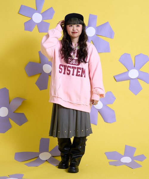 CIAOPANIC（チャオパニック）の「【Me＋Me/ミープラスミー】マルチウェイポケット付プリーツスカート（スカート・レディース・グレー/ブラック・ONE SIZE）」の8枚目の写真