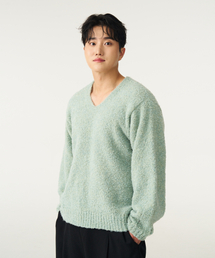 DOUBLE EIGHT（ダブルエイト）の「ソフトテクスチャーニット（ミント）（ニット/セーター）」