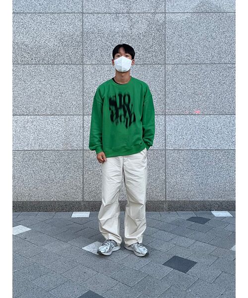 SLOWACID（スローアシッド）の「ブレリー ロゴ スウェットシャツ [グリーン]（スウェット・レディース・その他・M/L/XL/S）」の11枚目の写真