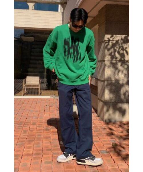SLOWACID（スローアシッド）の「ブレリー ロゴ スウェットシャツ [グリーン]（スウェット・レディース・その他・M/L/XL/S）」の12枚目の写真