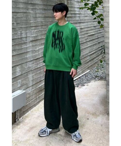 SLOWACID（スローアシッド）の「ブレリー ロゴ スウェットシャツ [グリーン]（スウェット・レディース・その他・M/L/XL/S）」の17枚目の写真