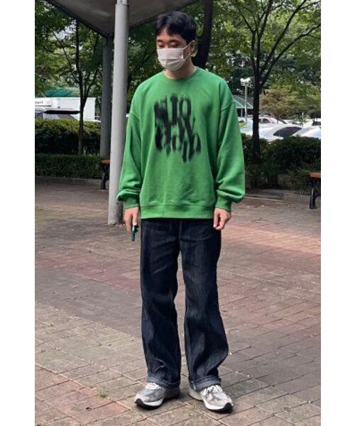 SLOWACID（スローアシッド）の「ブレリー ロゴ スウェットシャツ [グリーン]（スウェット・レディース・その他・M/L/XL/S）」の15枚目の写真