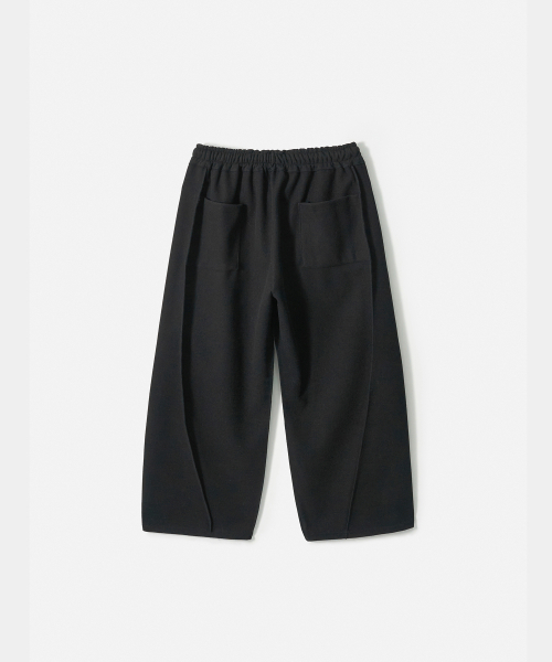 TRIP LE SENS（トリップ ル センス）の「[F/W]カットアウトソフトカーブバンディングパンツ_ブラック（スウェットパンツ・メンズ・ブラック・M/L）」の6枚目の写真