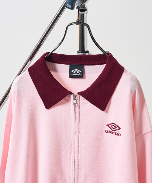 セール】UMBRO × FREAK'S STORE/アンブロ 別注 COTTON ZIP KNIT