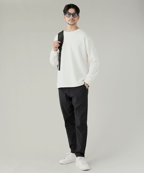 LIL VENDARS(リルヴェンダース)の「Buyer's Select/【接触冷感/吸水速乾/ストレッチ】 カルゼレギンスイージーパンツ(その他パンツ・メンズ・カーキ/チャコール/ブラック/ネイビー/ベージュ・L/LL/M)」の8枚目の写真
