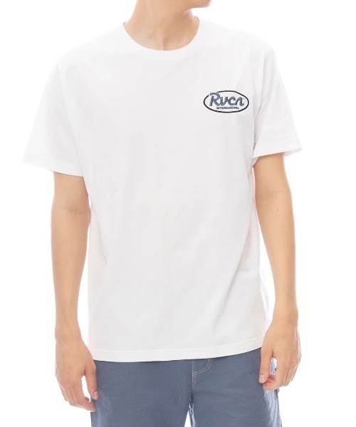 RVCA(ルーカ)の「【RVCA/ルーカ】 RANCH SCRIPT SS/バックプリント オーバルロゴ 半袖Tシャツ(Tシャツ/カットソー・レディース・ブラック/ホワイト・LARGE/SMALL)」の11枚目の写真