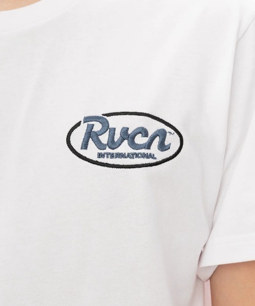 RVCA(ルーカ)の「【RVCA/ルーカ】 RANCH SCRIPT SS/バックプリント オーバルロゴ 半袖Tシャツ(Tシャツ/カットソー・レディース・ブラック/ホワイト・LARGE/SMALL)」の9枚目の写真