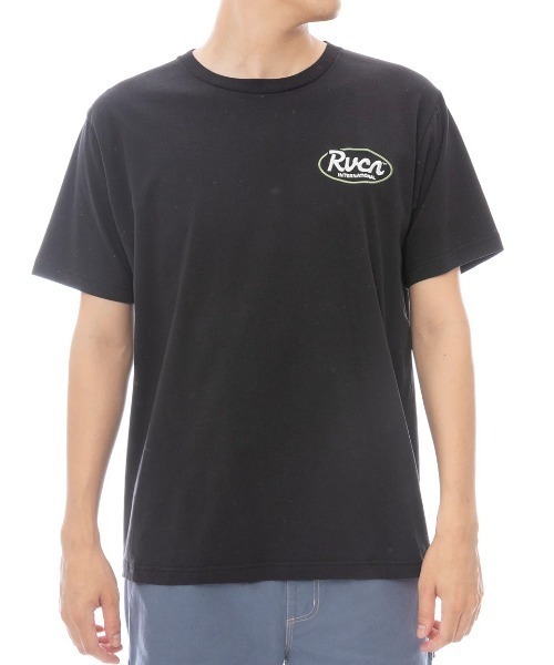 RVCA(ルーカ)の「【RVCA/ルーカ】 RANCH SCRIPT SS/バックプリント オーバルロゴ 半袖Tシャツ(Tシャツ/カットソー・レディース・ブラック/ホワイト・LARGE/SMALL)」の6枚目の写真