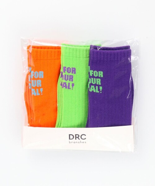 DRC branshes（ディーアールシーブランシェス）の「【WEB限定/DRC】カラフル3Pソックス（ソックス/靴下・キッズ・その他1/その他4/その他7/その他6/その他5/その他2/その他3・16-18㎝/19-21㎝）」の8枚目の写真