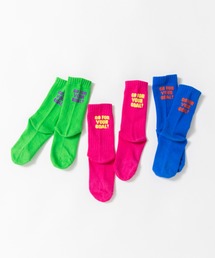 DRC branshes（ディーアールシーブランシェス）の「【WEB限定/DRC】カラフル3Pソックス（ソックス/靴下）」