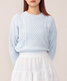 ケーブルニット