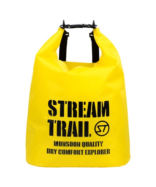 STREAM TRAIL(ストリームトレイル)の「DRY FLAT ドライ フラット(バックパック/リュック・メンズ・イエロー/オリーブドラブ・FREE)」の1枚目の写真