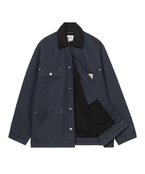 Carhartt WIP(カーハートダブリューアイピー)の「【Carhartt WIP】OG CHORE COAT I036488(その他アウター・メンズ・ブラック/グリーン・M/L)」の3枚目の写真