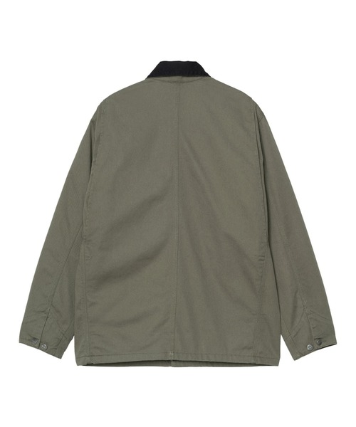 Carhartt WIP(カーハートダブリューアイピー)の「【Carhartt WIP】OG CHORE COAT I036488(その他アウター・メンズ・ブラック/グリーン・M/L)」の5枚目の写真