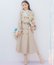 WILLSELECTION | リボンスリーブ3WAYトレンチコート(トレンチコート)