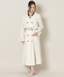 WILLSELECTION（ウィルセレクション）の「リボンスリーブ3WAYトレンチコート（トレンチコート）」