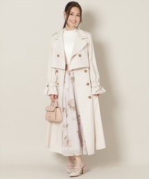 WILLSELECTION（ウィルセレクション）の「リボンスリーブ3WAYトレンチコート（トレンチコート）」