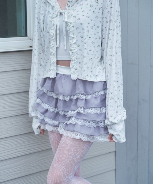 Lovilyn(ラヴィリン)の「スウィートドットフリルショートパンツ(その他パンツ・レディース・ホワイト/ライトグレー/ブラック・SMALL/MEDIUM)」の18枚目の写真