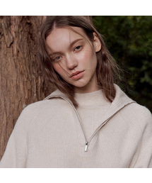 Half Zip-Up Knitwear (4colors)