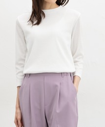 Honeys | 【UVカット】7分袖テレコTシャツ(Tシャツ/カットソー)