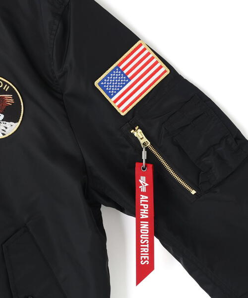 Alpha Industries（アルファインダストリーズ）の「Alpha Industries/アルファ インダストリーズ/L‐2B APOLLO GEN II FLIGHT JACKET/エルツービー ジェンツーフライトジャケット（ブルゾン・メンズ・ブラック・2XL/L/M）」の7枚目の写真