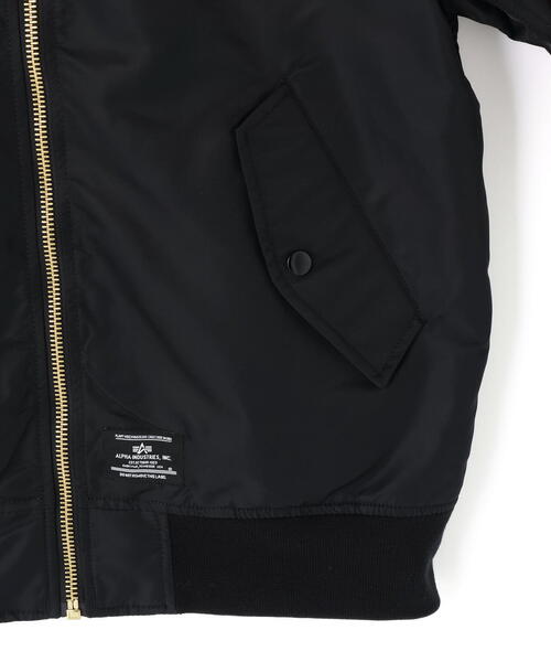 Alpha Industries（アルファインダストリーズ）の「Alpha Industries/アルファ インダストリーズ/L‐2B APOLLO GEN II FLIGHT JACKET/エルツービー ジェンツーフライトジャケット（ブルゾン・メンズ・ブラック・2XL/L/M）」の10枚目の写真