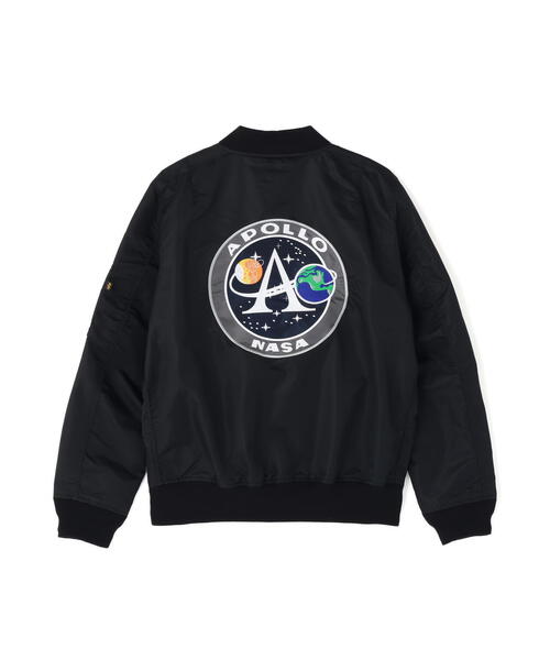 Alpha Industries（アルファインダストリーズ）の「Alpha Industries/アルファ インダストリーズ/L‐2B APOLLO GEN II FLIGHT JACKET/エルツービー ジェンツーフライトジャケット（ブルゾン・メンズ・ブラック・2XL/L/M）」の2枚目の写真