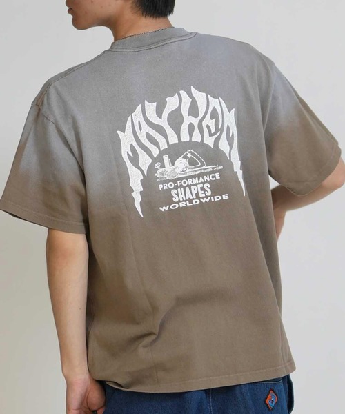 lost(ロスト)の「lost/ロスト MEYHEM SPRAY TEE Tシャツ LM6S-2104(Tシャツ/カットソー・メンズ・ブラック/ブラウン/ホワイト・XL/L/M)」の3枚目の写真
