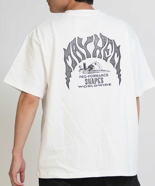 lost(ロスト)の「lost/ロスト MEYHEM SPRAY TEE Tシャツ LM6S-2104(Tシャツ/カットソー・メンズ・ブラック/ブラウン/ホワイト・XL/L/M)」の1枚目の写真