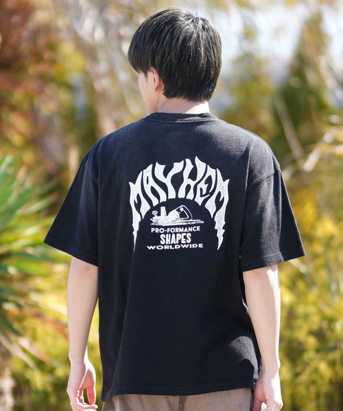 lost(ロスト)の「lost/ロスト MEYHEM SPRAY TEE Tシャツ LM6S-2104(Tシャツ/カットソー・メンズ・ブラック/ブラウン/ホワイト・XL/L/M)」の12枚目の写真
