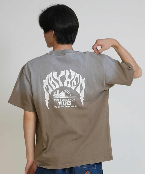lost(ロスト)の「lost/ロスト MEYHEM SPRAY TEE Tシャツ LM6S-2104(Tシャツ/カットソー・メンズ・ブラック/ブラウン/ホワイト・XL/L/M)」の22枚目の写真