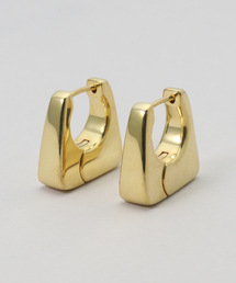 JOURNAL STANDARD | 【VALENTINE /ヴァレンタイン】 Square Hoop Earrings(ピアス（両耳用）)