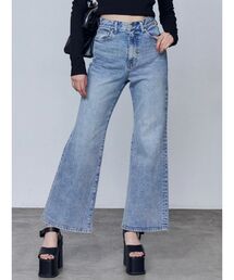 EMODA | ミニマルジャストウエストフレアデニム(デニムパンツ)