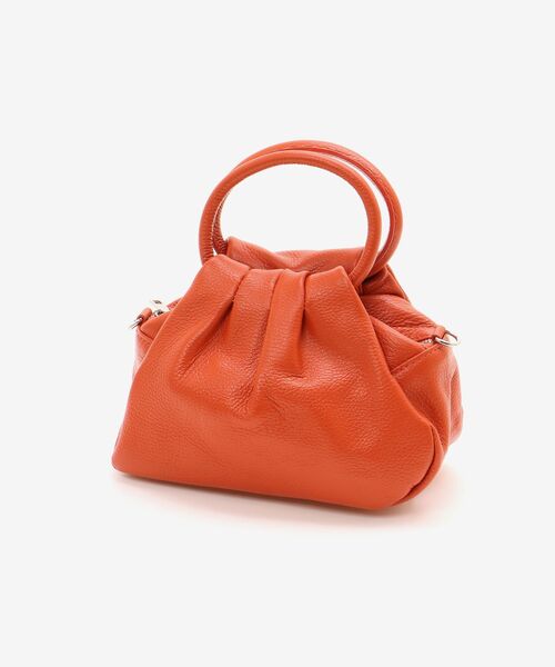 le.coeur blanc（ルクールブラン）の「MILLELA FIRENZEギャザーショルダーバッグ（ショルダーバッグ・レディース・ブラック・FREE）」の7枚目の写真