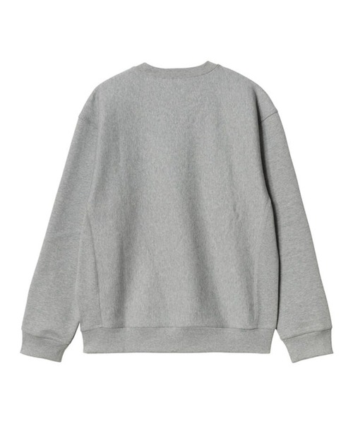 Carhartt WIP(カーハートダブリューアイピー)の「【Carhartt WIP】AMERICAN SCRIPT SWEATSHIRT I025475(スウェット・メンズ・グリーン系1/グレー・L/XL)」の6枚目の写真