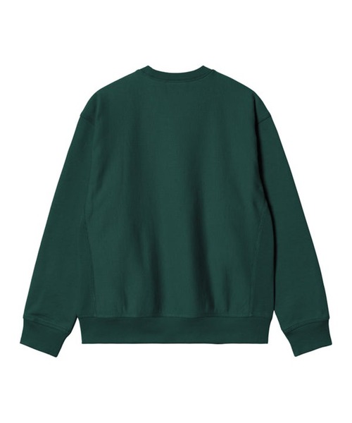 Carhartt WIP(カーハートダブリューアイピー)の「【Carhartt WIP】AMERICAN SCRIPT SWEATSHIRT I025475(スウェット・メンズ・グリーン系1/グレー・L/XL)」の10枚目の写真