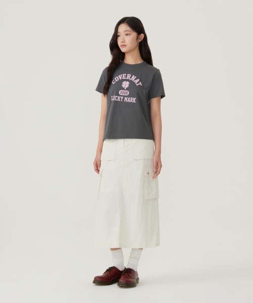 COVERNAT(カバーナット)の「ウーマンクローバーグラフィックTシャツブルー(Tシャツ/カットソー・レディース・その他・LARGE/WS/WM)」の10枚目の写真