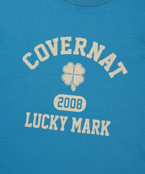 COVERNAT(カバーナット)の「ウーマンクローバーグラフィックTシャツブルー(Tシャツ/カットソー・レディース・その他・LARGE/WS/WM)」の4枚目の写真