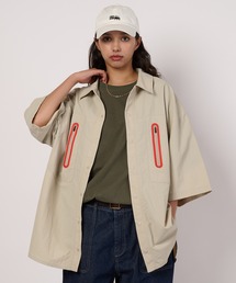 FIRST DOWN（ファーストダウン）の「スナップ ショートスリーブシャツ（シャツ/ブラウス）」
