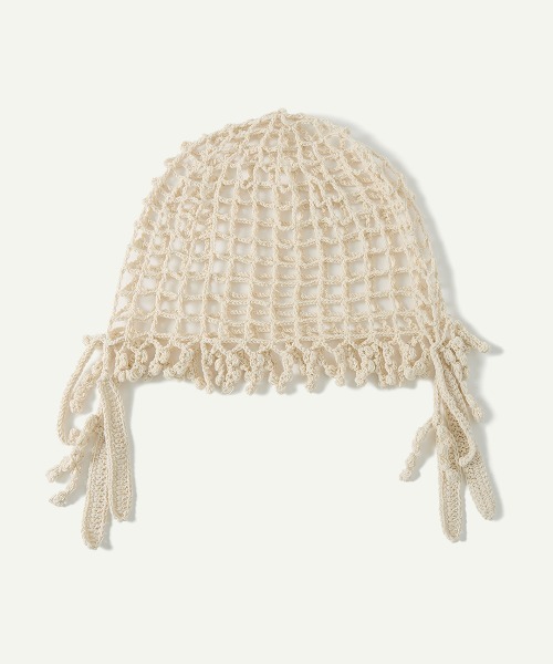 セール】【leinwande】26SS新作 Wattle Crochet Cap（ニットキャップ