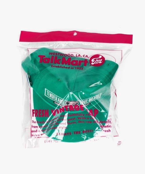 TalkMart（トークマート）の「TalkMart  TENDER AND TRUE MEAT CAP / トークマート（キャップ・レディース・グリーン・57~59cm）」の10枚目の写真